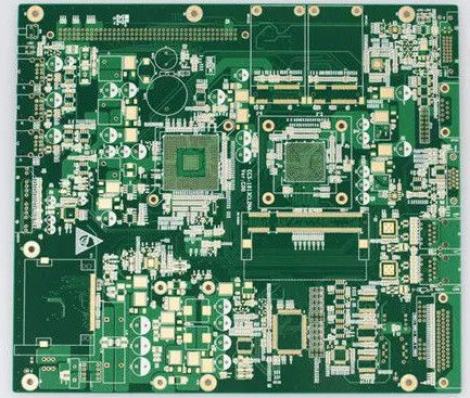 RCC বিল্ড-আপ উপাদান জন্য নিমজ্জন গোল্ড PCB সমাবেশ 0.2mm 8mil Min গর্ত আকার অর্জন