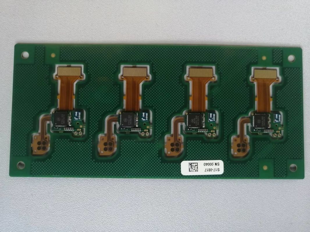 4 স্তর FPC নমনীয় PCB FR-4 FR1 CEM-1 CEM-3 উপাদান কাস্টমাইজড FPC PCB ডিজাইন