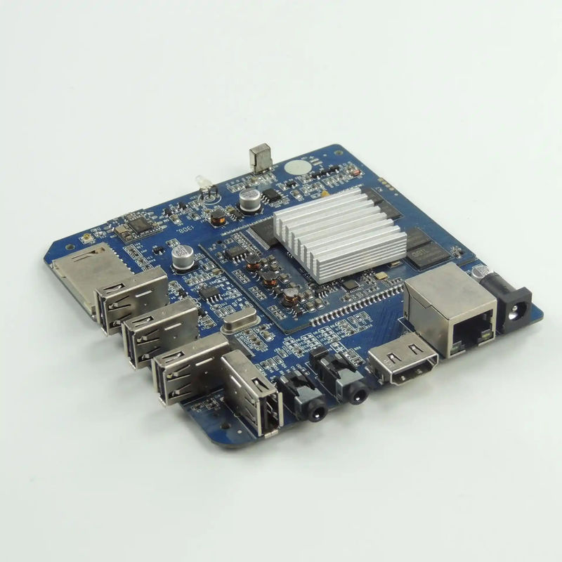 ENIG/OSP/HASL সারফেস ফিনিশ 8L PCB অ্যাসেম্বলি, হ্যালোজেন মুক্ত বেস উপাদান এবং এক্স-রে AOI সহ