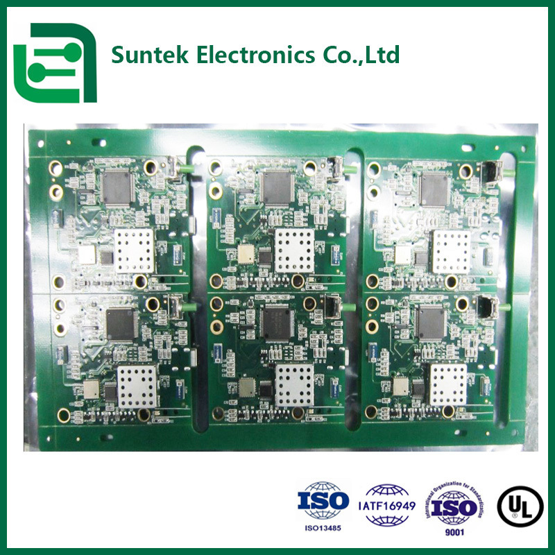 Turnkey PCB Assembly with White Silk and Vacuum Package for Industrial Control Applications
