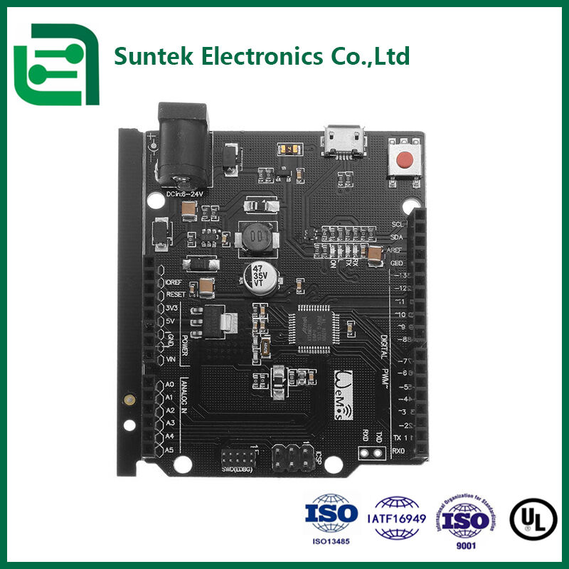 মাল্টিলেয়ার মেটাল কোর SMT PCB ম্যানুফ্যাকচারিং UL ROHS ISO9001 সার্টিফাইড ইন্ডাস্ট্রিয়াল অটোমেশনের জন্য 4 লেয়ার FR4 বোর্ড