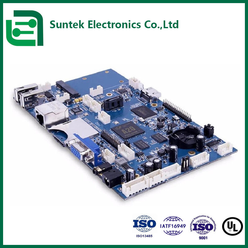 মাল্টিলেয়ার মেটাল কোর SMT PCB ম্যানুফ্যাকচারিং UL ROHS ISO9001 সার্টিফাইড ইন্ডাস্ট্রিয়াল অটোমেশনের জন্য 4 লেয়ার FR4 বোর্ড