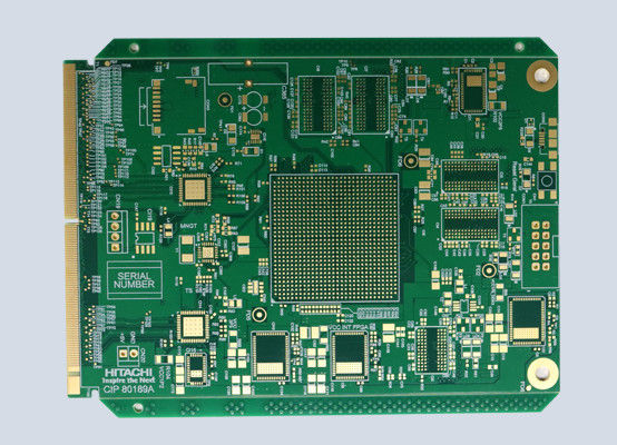 RCC বিল্ড-আপ উপাদান জন্য ENIG PCB সমাবেশ 0.2mm 8mil Min গর্ত অর্জন