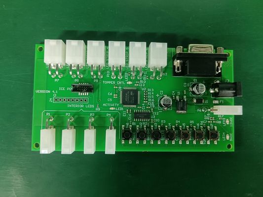 রজার্স লিড ফ্রি HASL পাওয়ার প্রোটেকশন FR4 PCB অ্যাসেম্বলি 0.5-10 OZ কপার পুরুত্ব 0.4mm-5mm