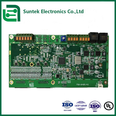 বহুস্তর SMT PCB অ্যাসেম্বলি 1L-32L FR-4 অ্যালুমিনিয়াম কপার গোল্ড