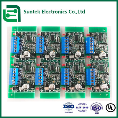 টার্নকি ENIG PCB অ্যাসেম্বলি 12 লেয়ার RoHS কমপ্লায়েন্ট হাই-ফ্রিকোয়েন্সি SMT ম্যানুফ্যাকচারিং